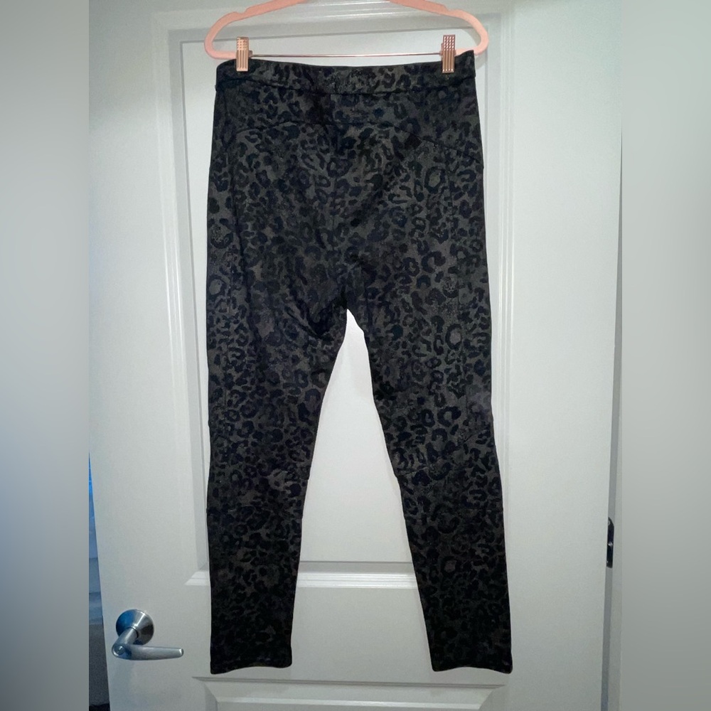 Free People Black Leopard Leggings - Picture 5 of 6